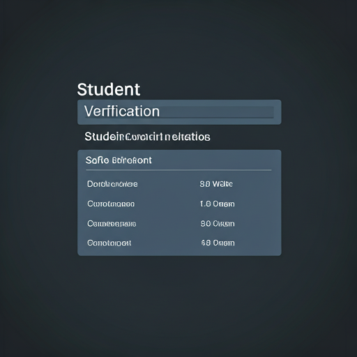 Student Verification